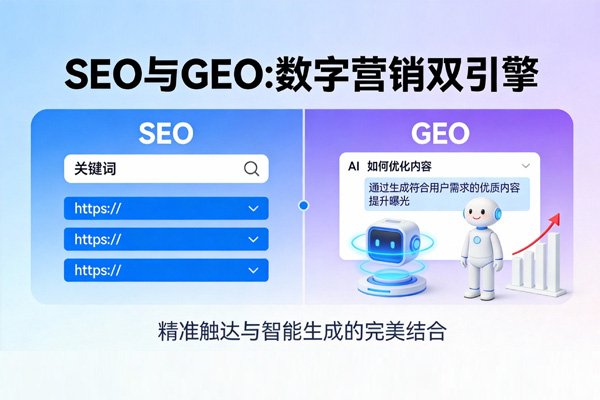 GEO 和 SEO 的区别：企业该如何理解新一代搜索优化？